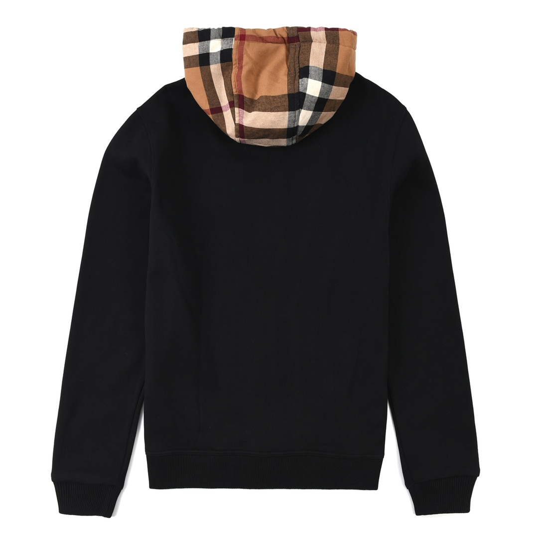 Burberry 버버리 후드 체크 패치 집업 재킷 의류