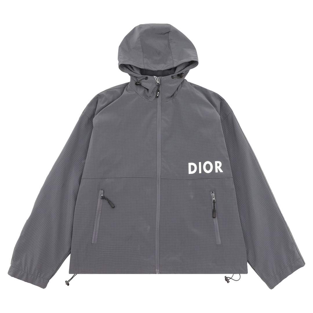 Dior CD 후드 바람막이 재킷 의류