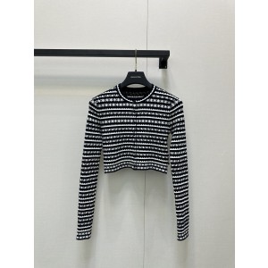 LV 루이비통 모노그램 자카드 긴팔 니트 의류