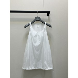 PRADA 프라다 Re-Nylon 양면 슬리브리스 원피스 의류