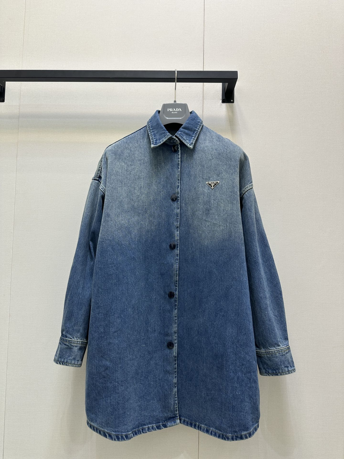 PRADA 프라다 데님 셔츠형 자켓 의류