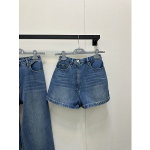 PRADA 프라다 데님 쇼츠 팬츠 바지 의류