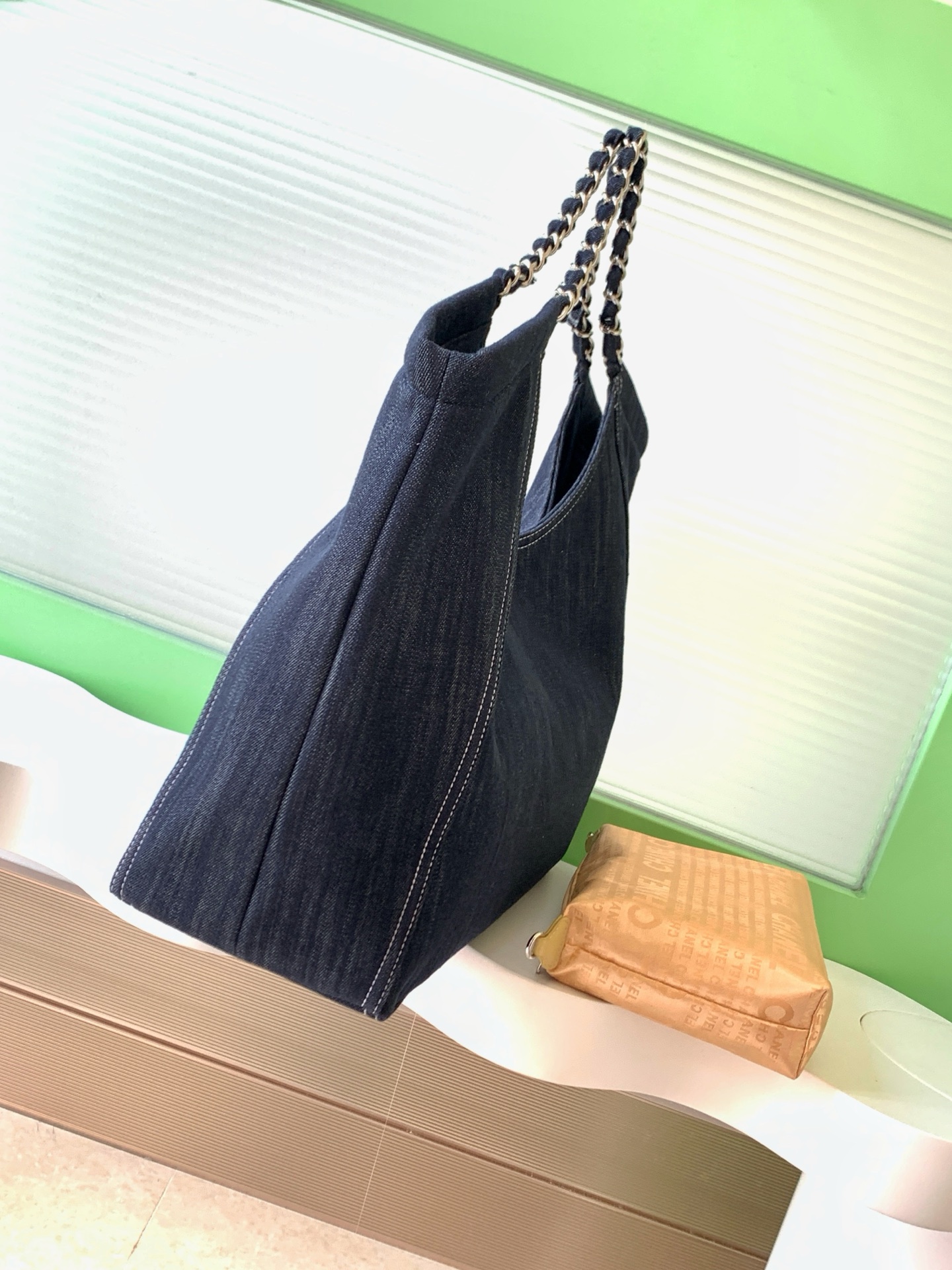 Chanel 샤넬 데님 토트백 라지 가방