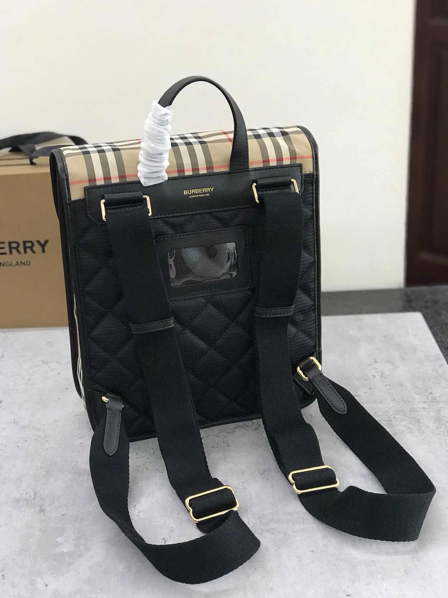 Burberry 버버리 체크 스쿨백 백팩 가방