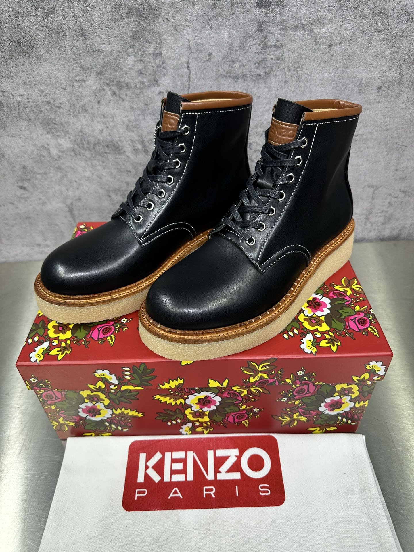 KENZO 2144 겐조 톱버전 더비 슈즈 신발