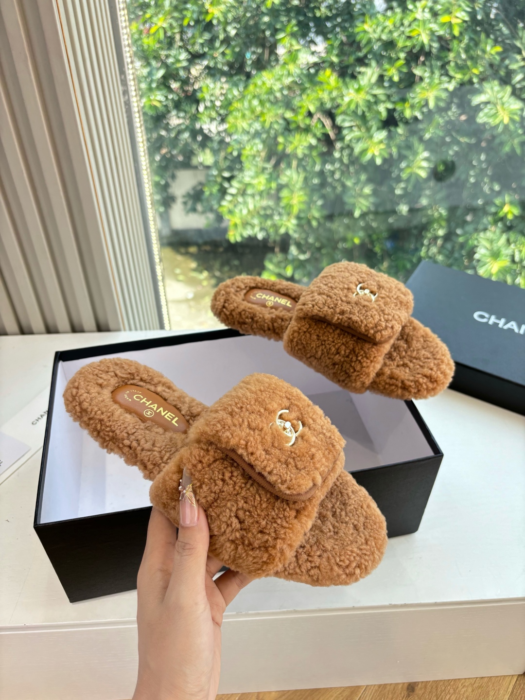 Chanel 샤넬 슬링백 슬리퍼 신발