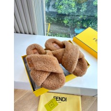 Fendi 펜디 퍼 슬리퍼 신발