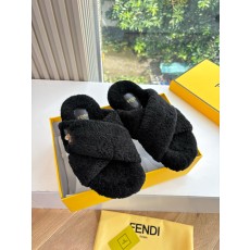 Fendi 펜디 퍼 슬리퍼 신발