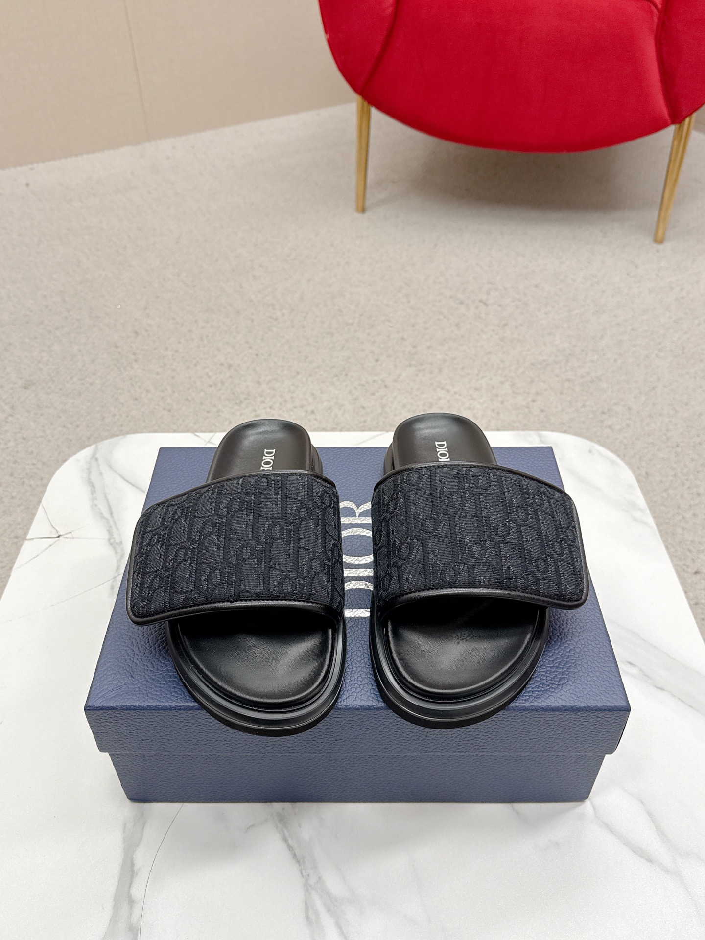 Dior CD 디올 벨크로 샌들·슬리퍼 신발