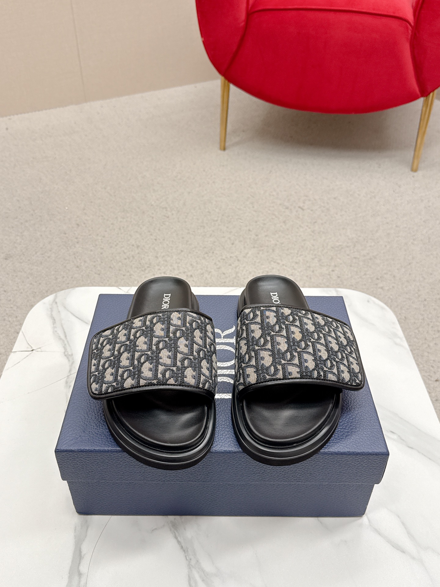 Dior CD 디올 벨크로 샌들·슬리퍼 신발