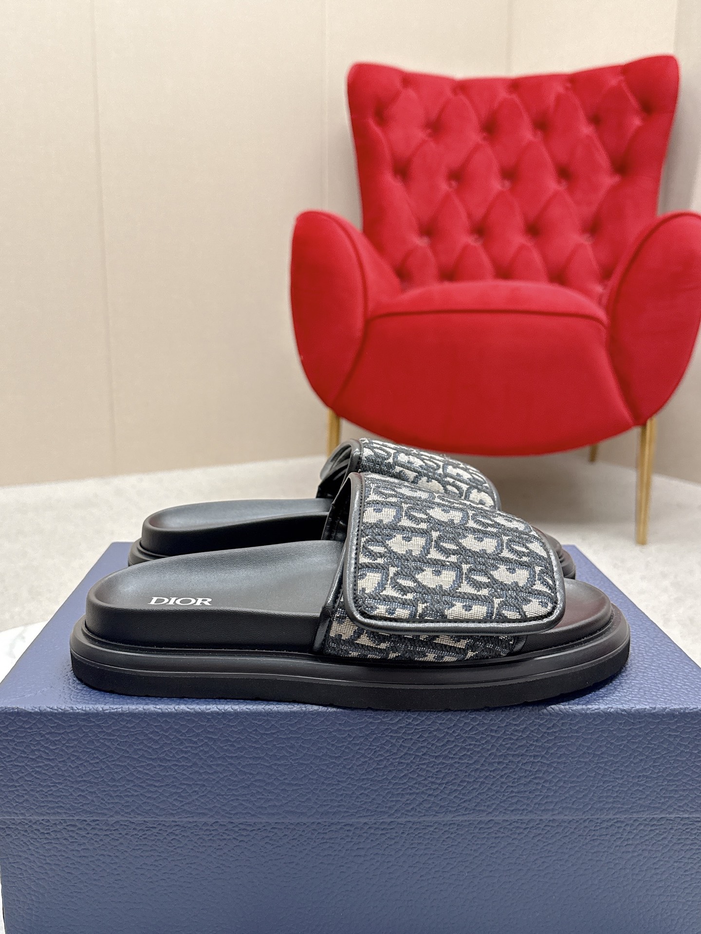 Dior CD 디올 벨크로 샌들·슬리퍼 신발