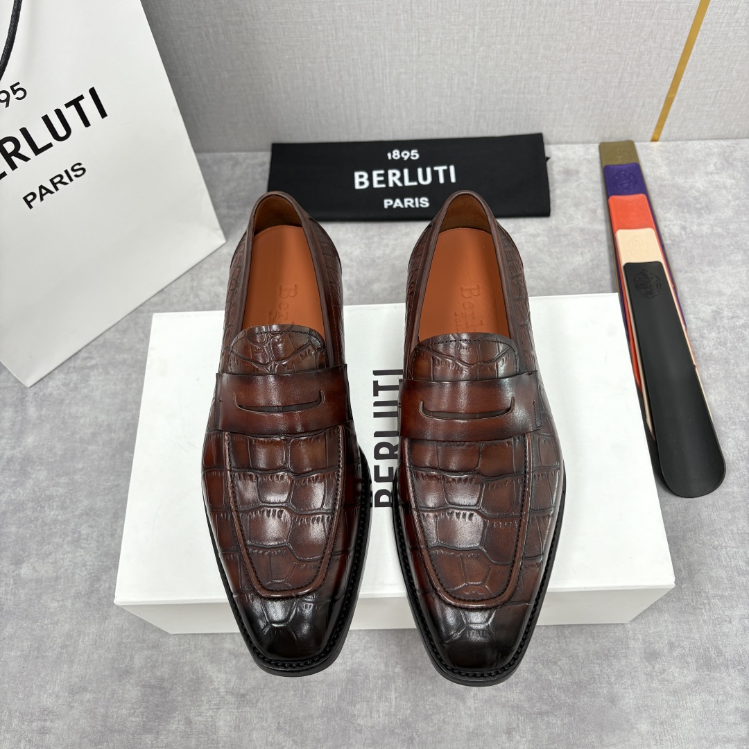Berluti 벨루티 남성 로퍼 구두 신발