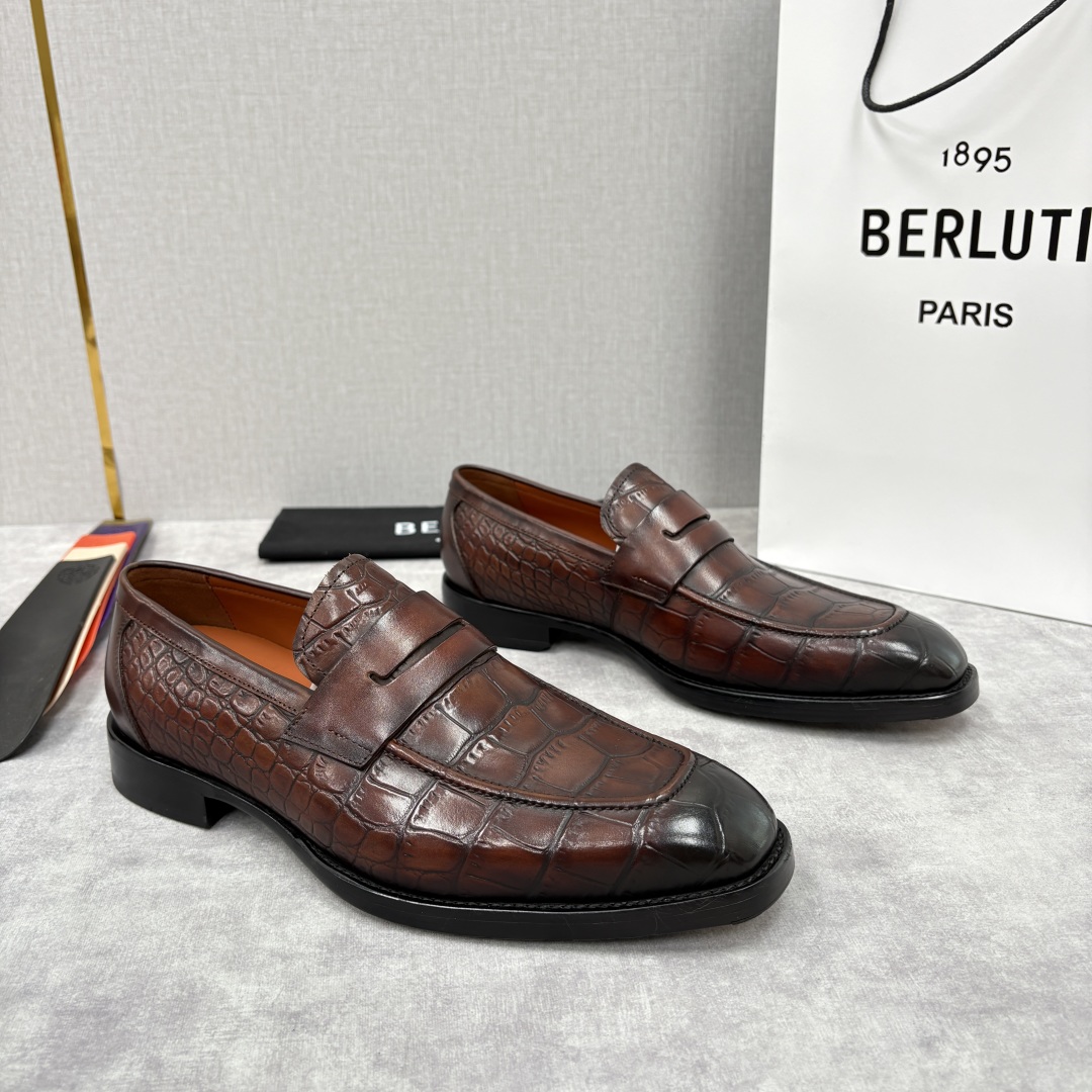 Berluti 벨루티 남성 로퍼 구두 신발