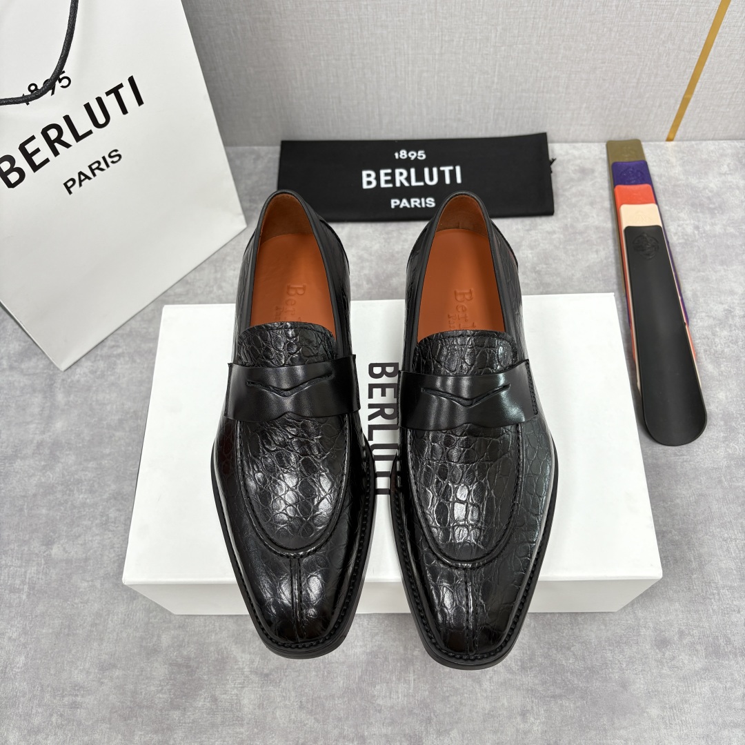 Berluti 벨루티 남성 로퍼 구두 신발