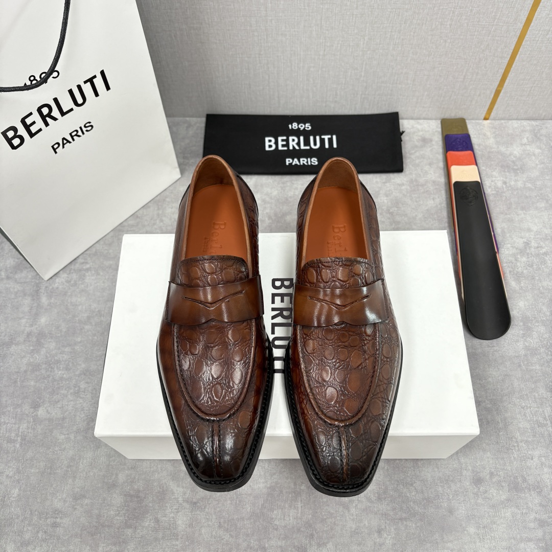 Berluti 벨루티 남성 로퍼 구두 신발