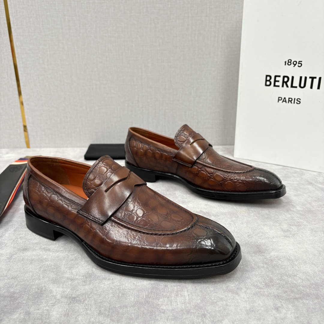 Berluti 벨루티 남성 로퍼 구두 신발