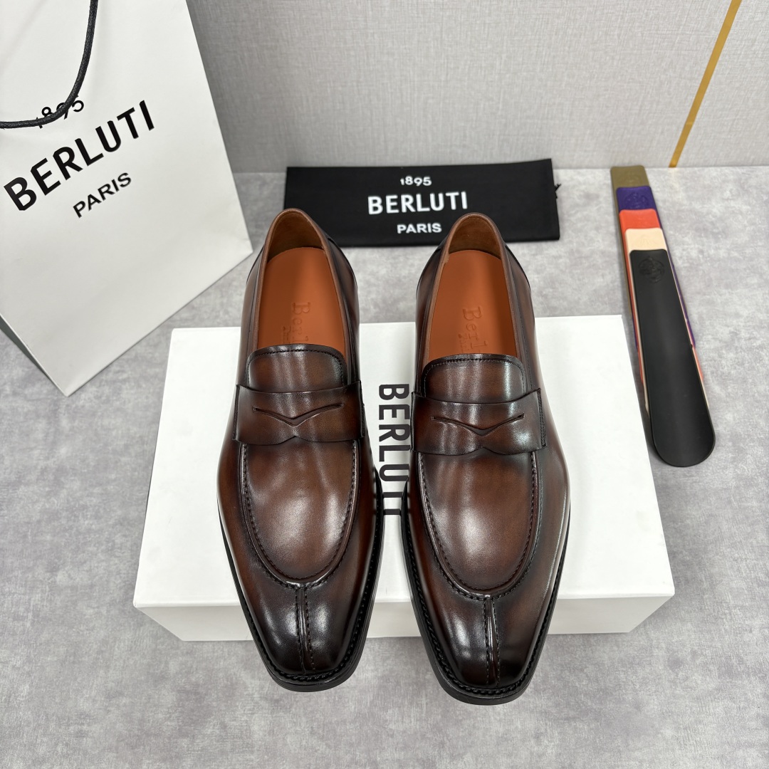 Berluti 벨루티 남성 로퍼 구두 신발