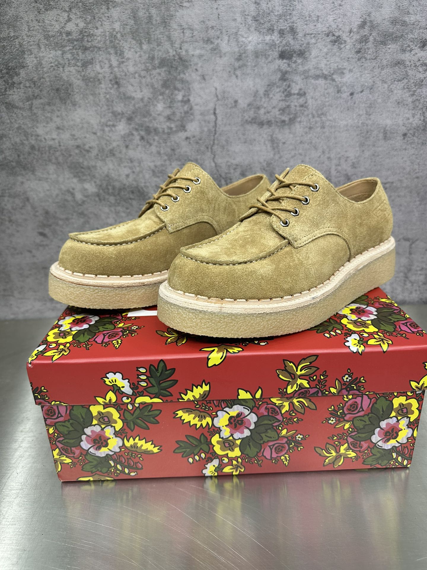 Kenzo 겐조 2144 남성 라운드 토 더비 슈즈 신발