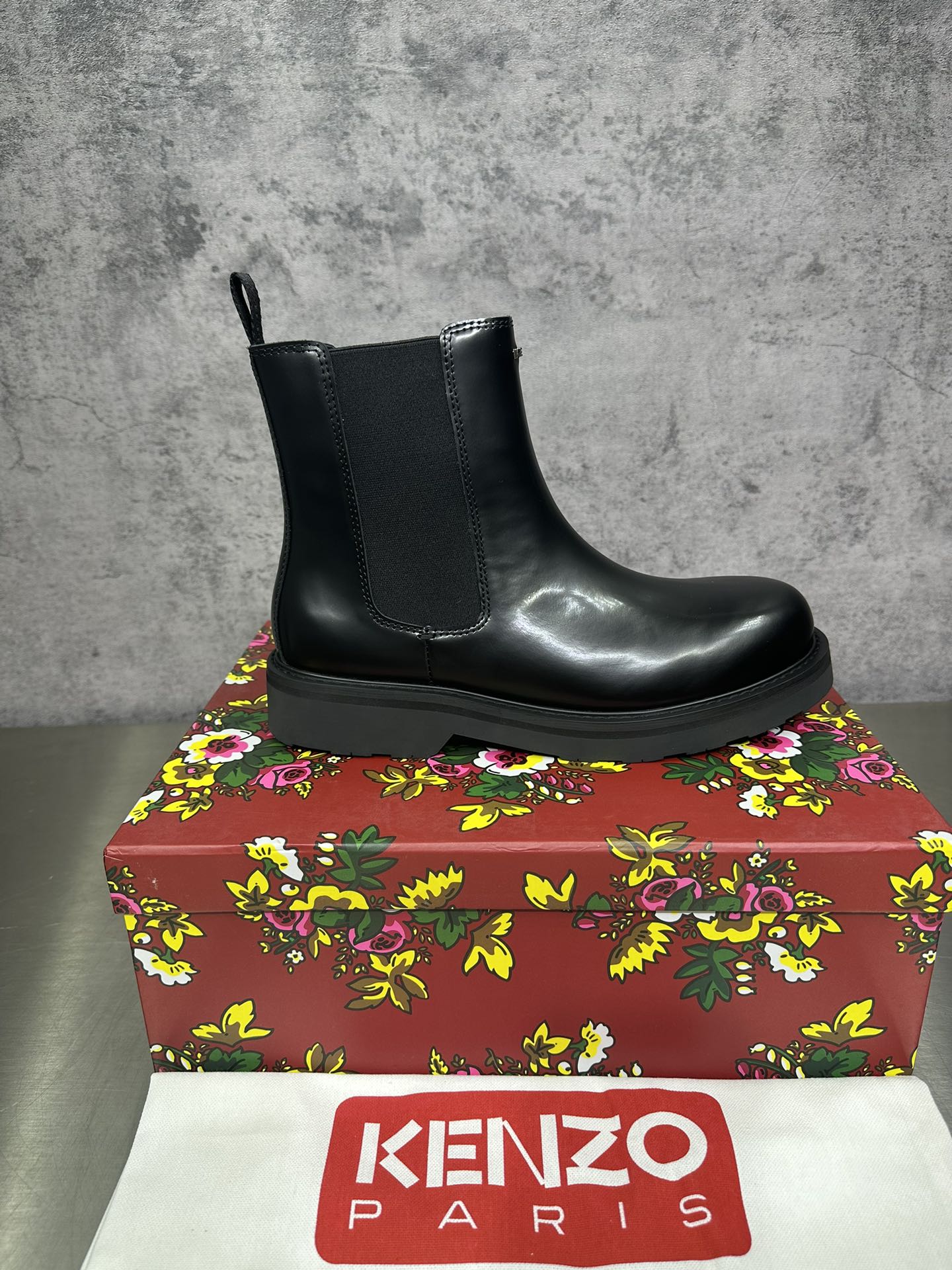 Kenzo 겐조 2144 남성 첼시 미들 부츠 신발