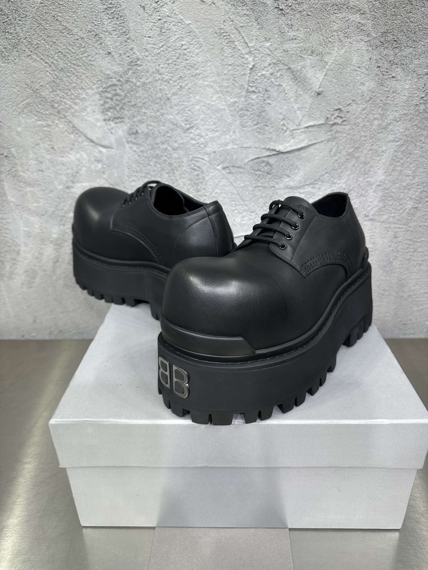 Balenciaga 발렌시아가 2145 남성 두꺼운 밑창 더비 슈즈 신발