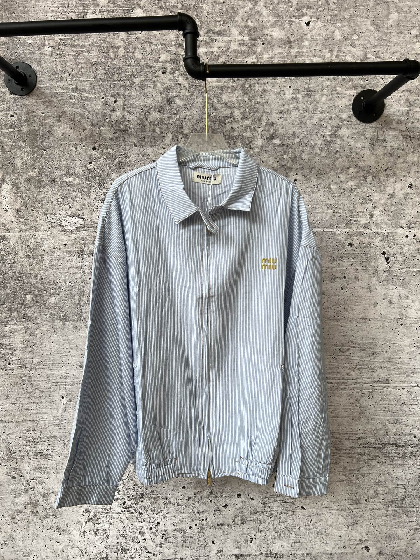 MiuMiu 미우미우 스트라이프 셔츠형 재킷 의류