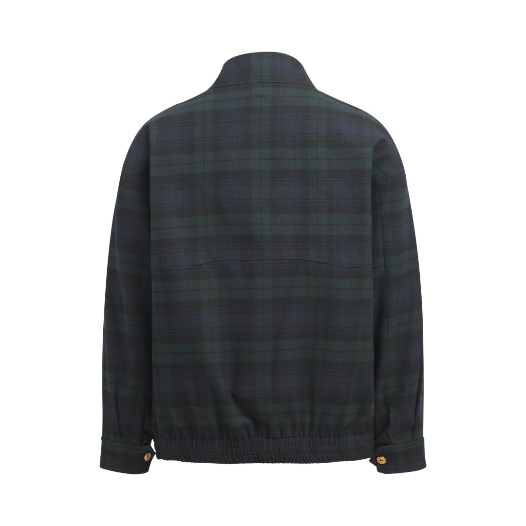 MiuMiu 미우미우 울 체크 재킷 의류 자켓