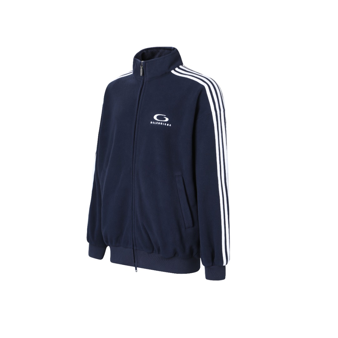 BALENCIAGA 발렌시아가 플리스 집업 자수 재킷 자켓 의류