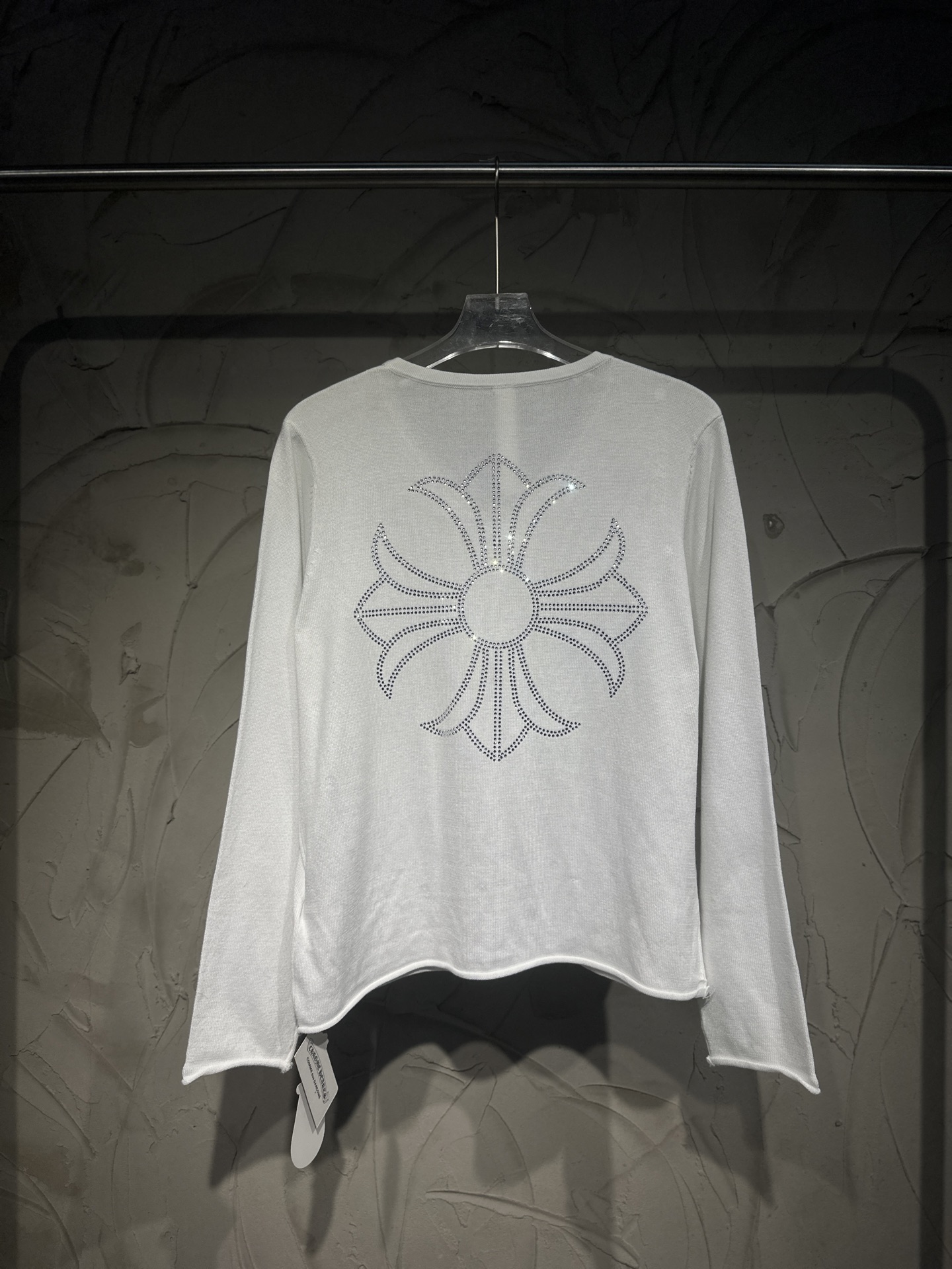 Chrome Hearts 크롬하츠 스톤 장식 V넥 니트 의류