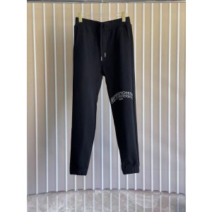 Givenchy 지방시 GVC 로고 자수 스웨트 팬츠 바지 의류