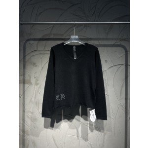 Chrome Hearts 크롬하츠 스톤 장식 V넥 니트 의류
