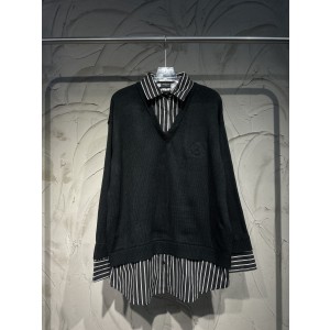 Balenciaga BLCG 발렌시아가 레이어드 니트 셔츠 의류
