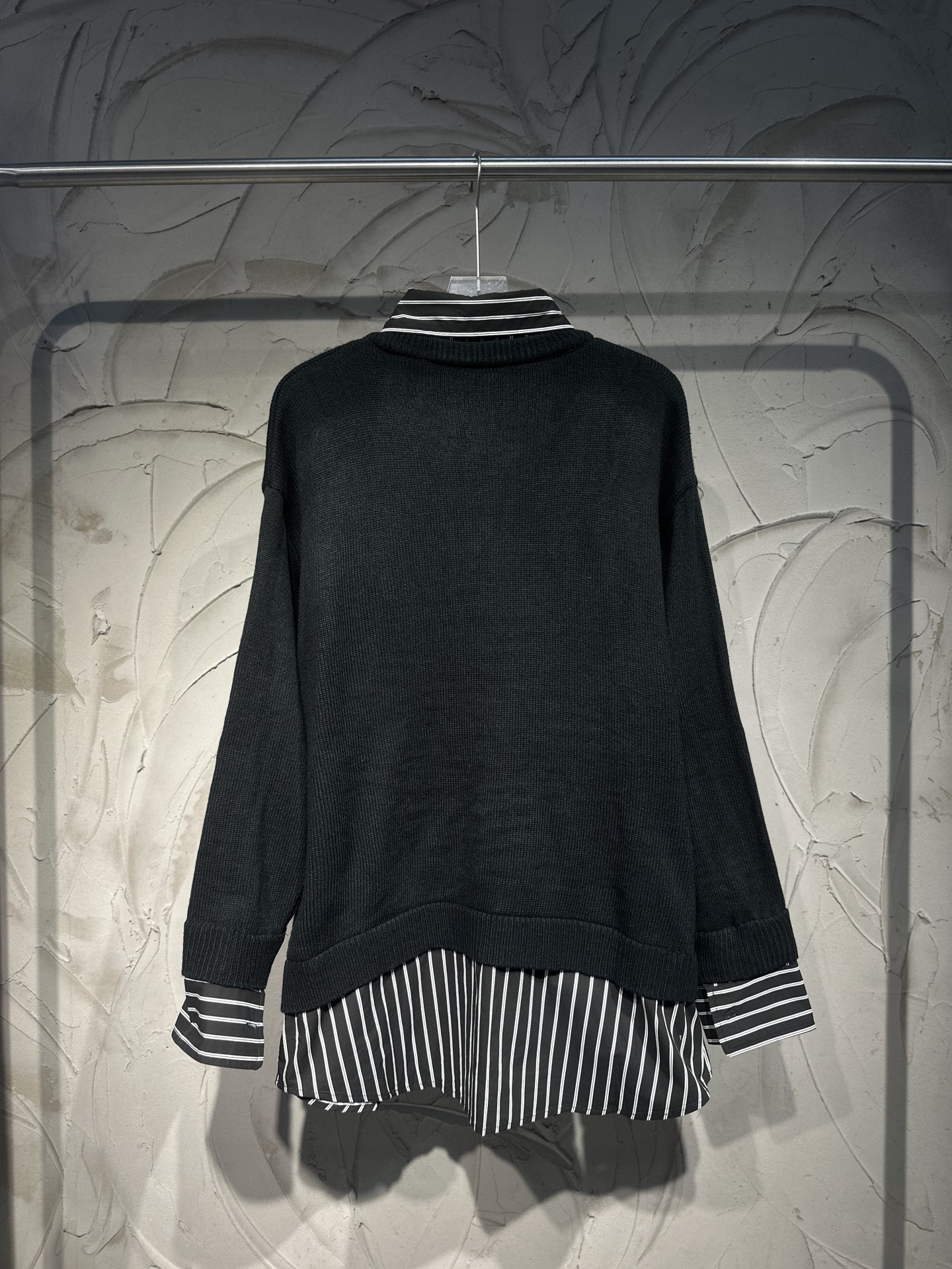 Balenciaga BLCG 발렌시아가 레이어드 니트 셔츠 의류