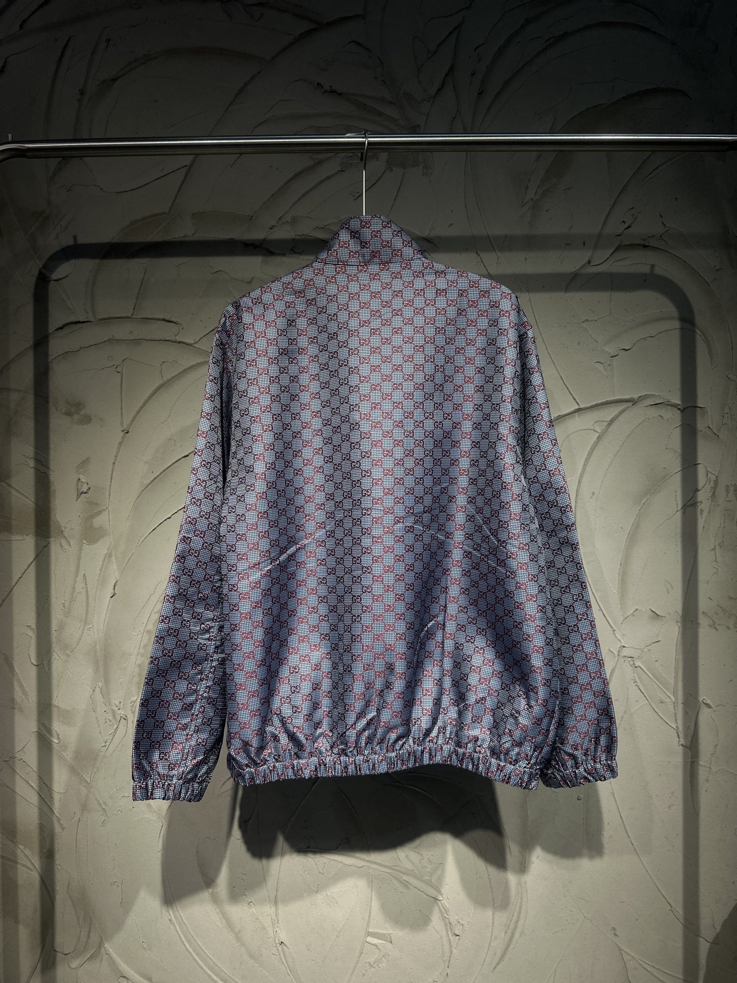 GUCCI 구찌 배색 지퍼 하이넥 파일럿 재킷 자켓 의류