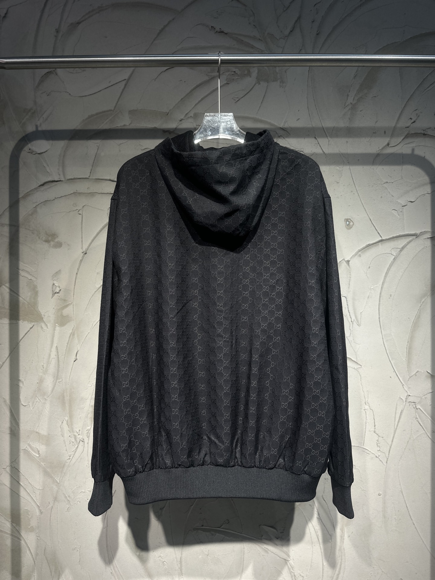 GUCCI GG 구찌 풀프린트 체크 후드 재킷 자켓 의류