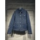 Louis Vuitton × Nigo LV 루이비통 싱글 버튼 퀼팅 데님 재킷 자켓 의류