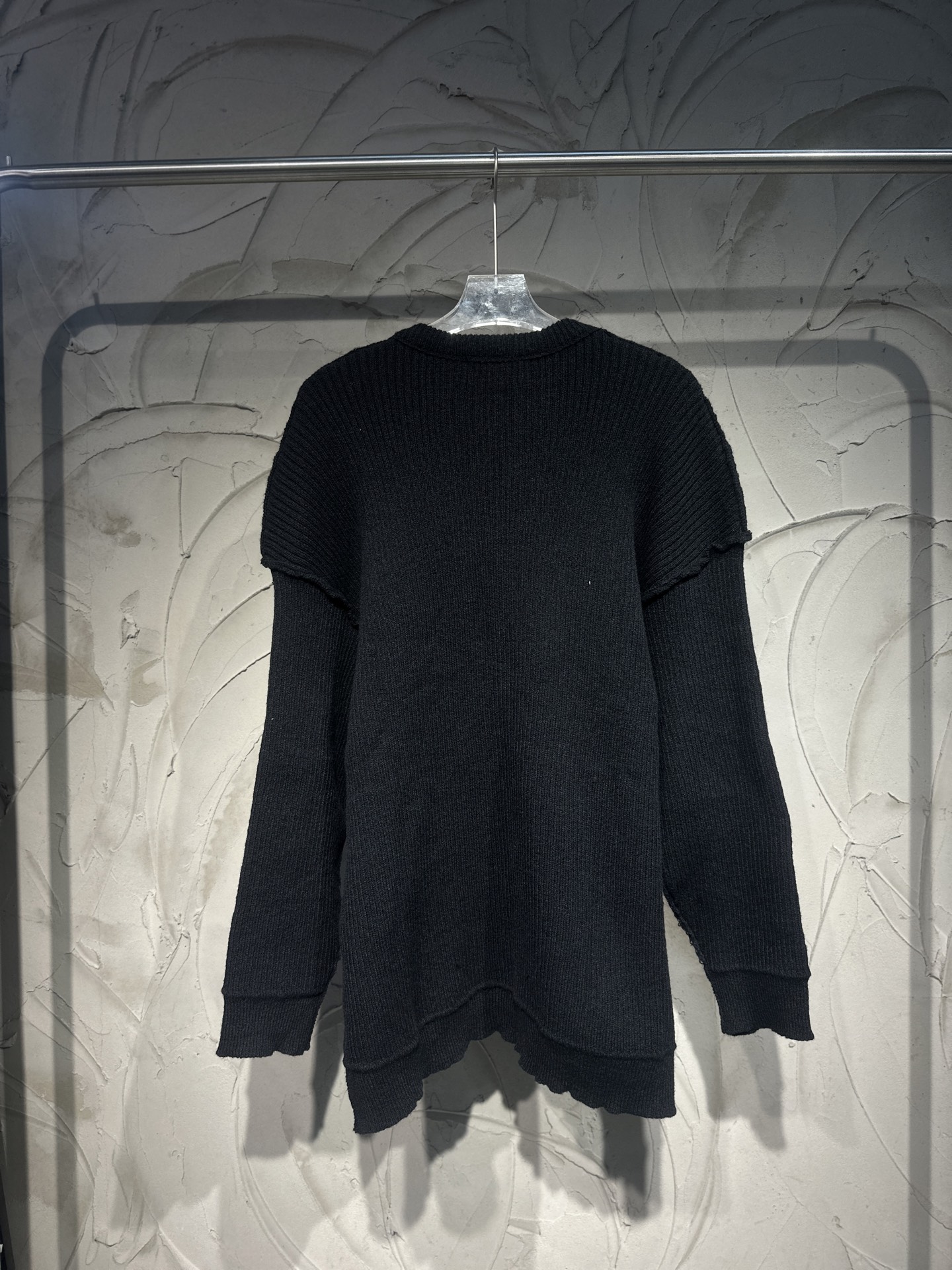 Balenciaga 발렌시아가 패치 로고 니트 의류