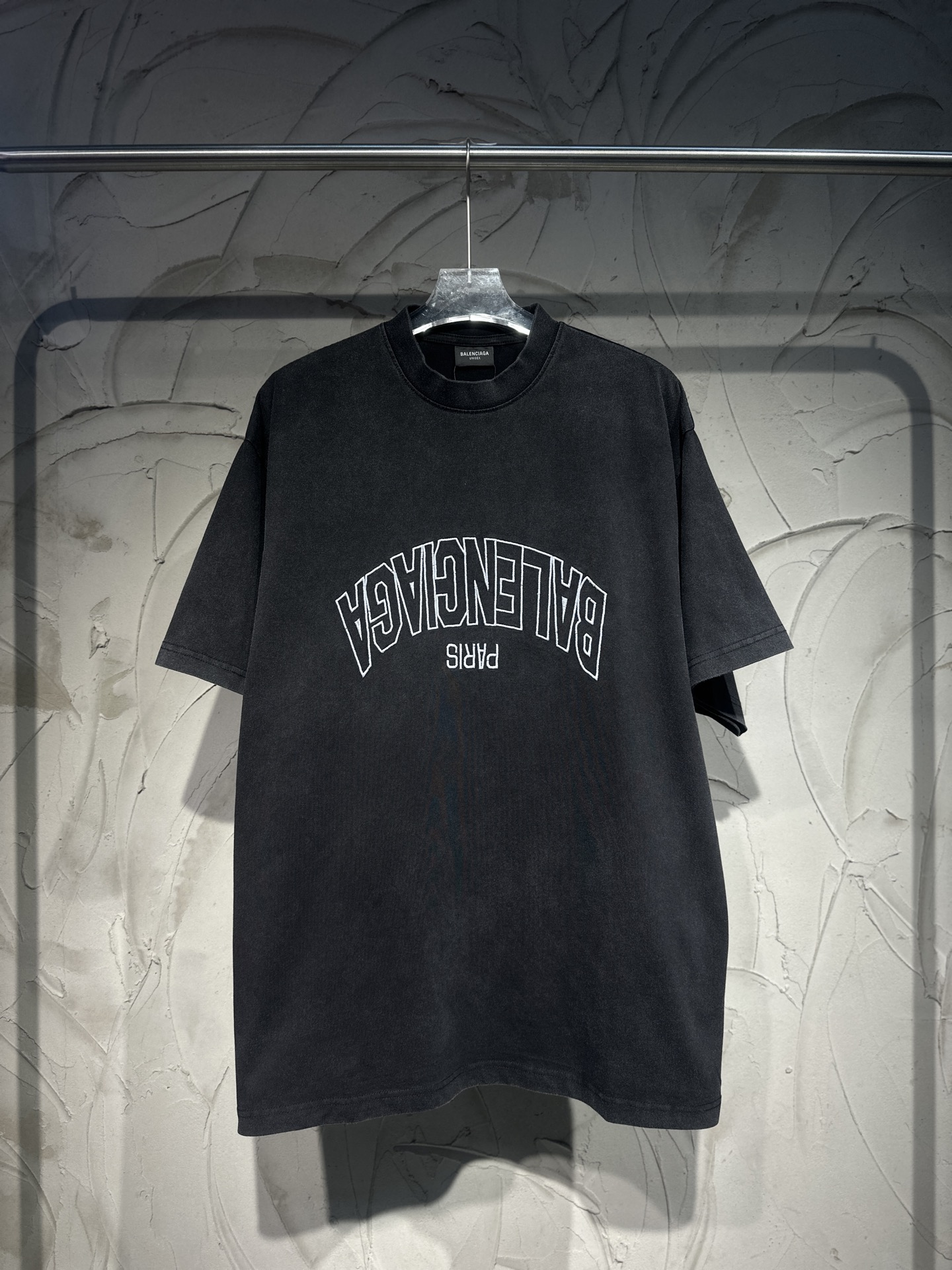 Balenciaga 발렌시아가 미러 로고 반팔 티셔츠 의류