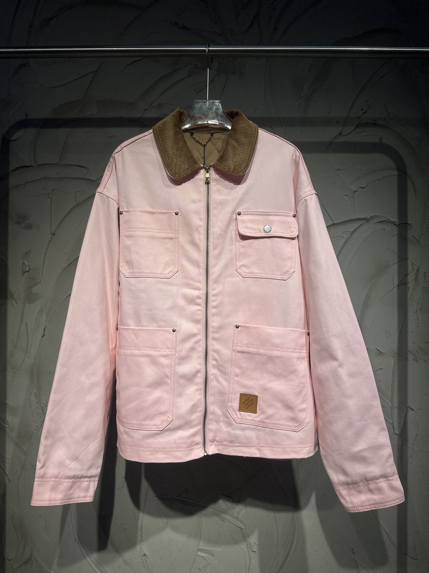 LV x Nigo 루이비통 핑크 워크 재킷 / 패딩 의류