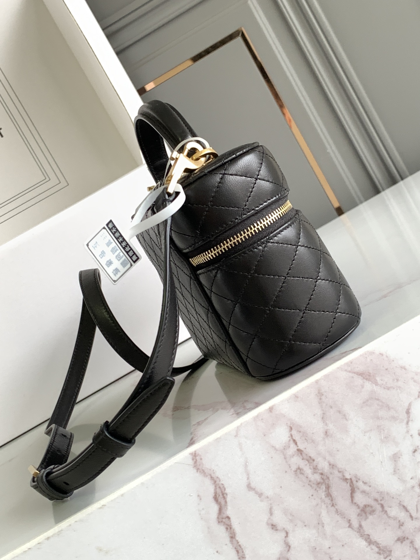 YSL GABY VANITY BAG 생로랑 미니 양가죽 크로스바디 가방