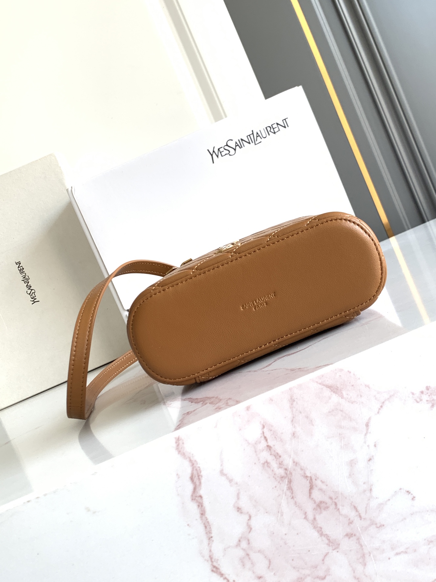 YSL GABY VANITY BAG 생로랑 미니 양가죽 크로스바디 가방