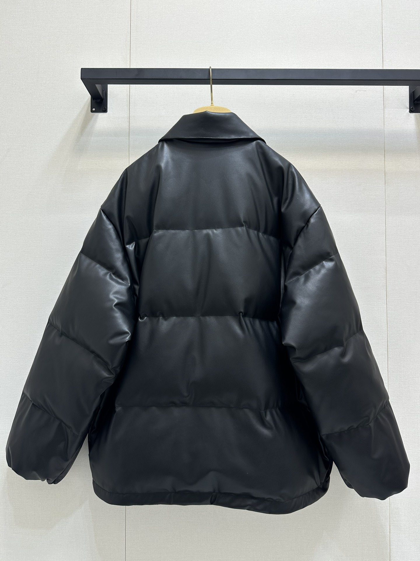 miumiu 미우미우 가죽 카라 패딩 자켓 재킷 의류