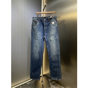 Prada 프라다 삼각 로고 데님 팬츠 청바지 의류