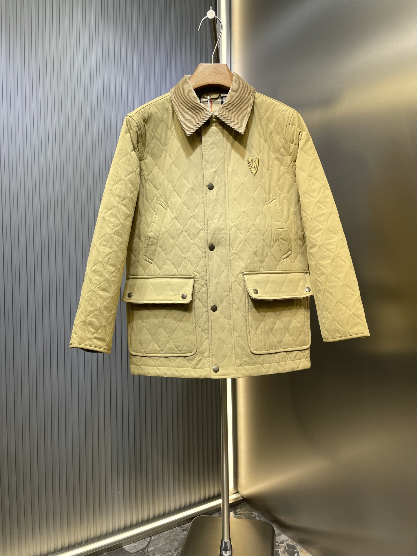 Burberry 버버리 솔리드 컬러 싱글 브레스트 자켓 재킷 의류