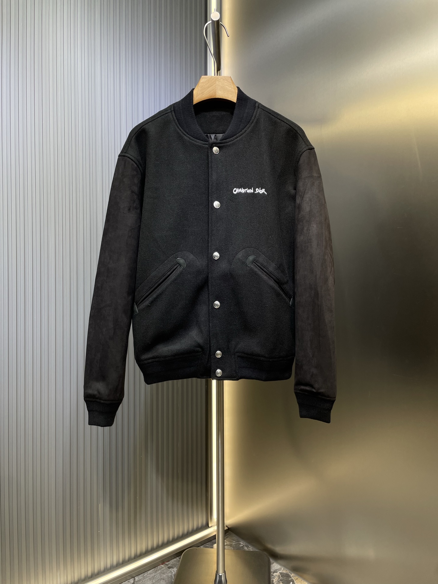 Dior CD 디올 자수 장식 벨벳 재킷 자켓 의류