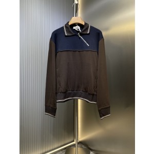 miumiu 미우미우 배색 긴팔 사이드 카라 지퍼 스웻셔츠 의류