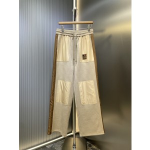 Louis Vuitton × Nigo LV 루이비통 체커보드 배색 조거 팬츠 바지 의류