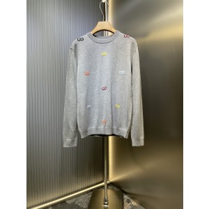 GUCCI 구찌 풀 자수 니트 긴팔 니트 스웨터 의류