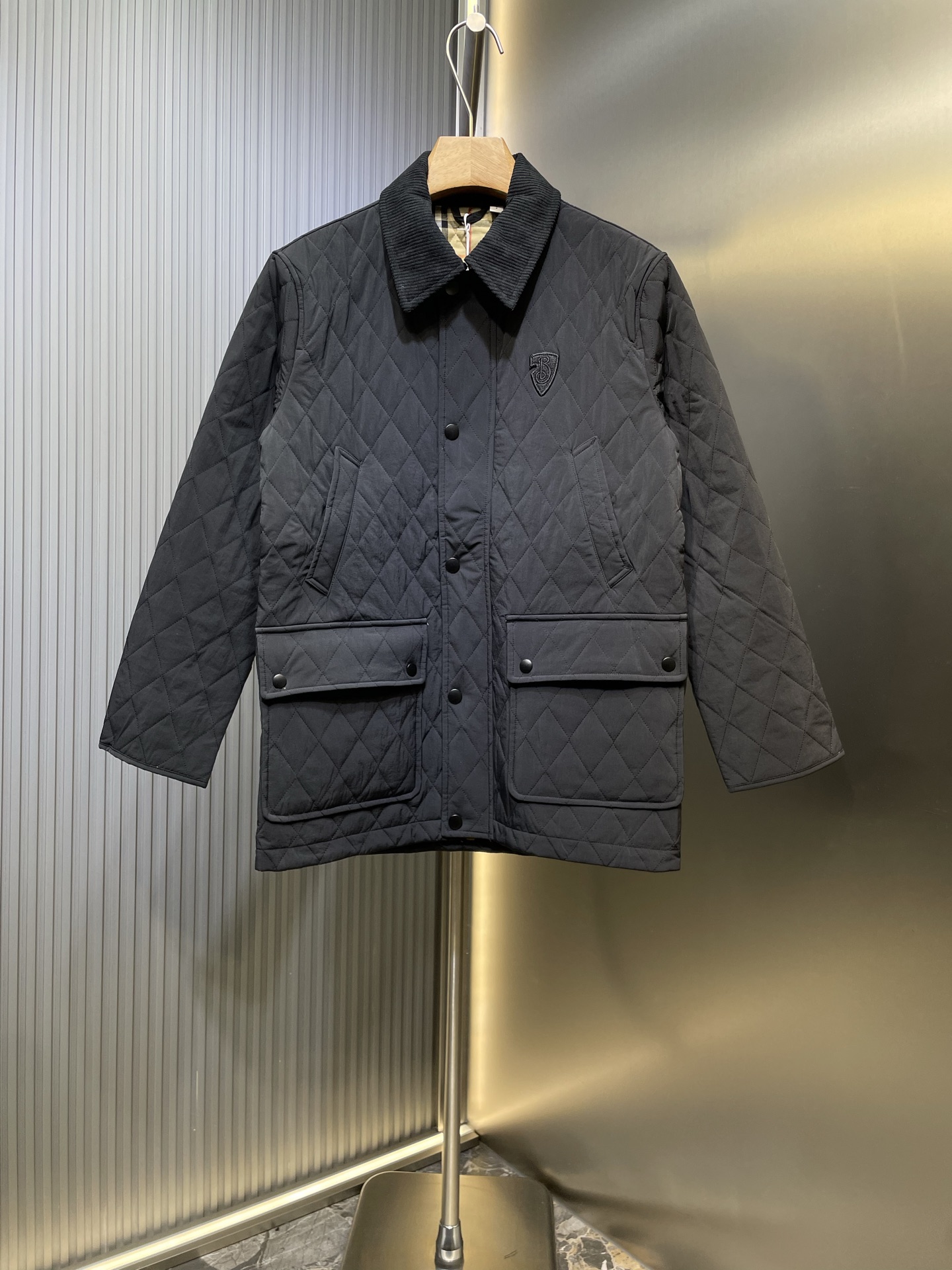 Burberry 버버리 순면 베이지 싱글버튼 자켓 재킷 점퍼 의류