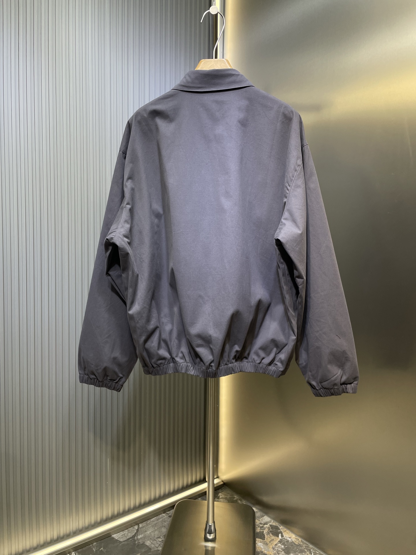 Prada 프라다 로고 자수 투톤 코튼 집업 자켓 의류