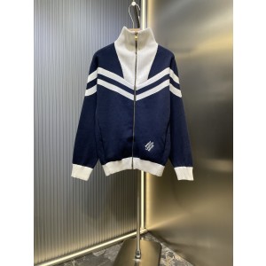 LV 루이비통 자수 지퍼 집업 니트 재킷 자켓 의류
